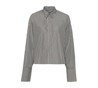 Ami Paris - Camicia a Righe Boxy Fit Manica Lunga - - Blouses & Shirts - Donna - Nero - S