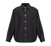 Ami Paris - Camicia in Denim con Logo - - Shirts - Uomo - Blu - L