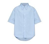 Ami Paris - Camicia Oversize - - Shirts - Uomo - Blu - S