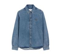 Ami Paris - Camicie Casual Blu - - Shirts - Uomo - Blu - M