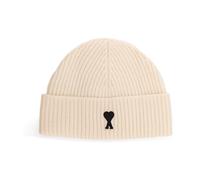 Ami Paris - Cappelli in maglia ricamati Made in Italy - - Accessories - Uomo - Beige - ONE SIZE