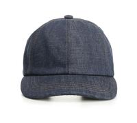 Ami Paris - Cappellino da baseball in denim - - Accessories - unisex - Blu - ONE SIZE
