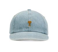 Ami Paris - Cappellino da baseball in denim De Coeur - - Accessories - Uomo - Blu - ONE SIZE