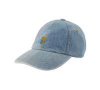 Ami Paris - Cappellino De Coeur in Denim - - Accessories - unisex - Blu - ONE SIZE