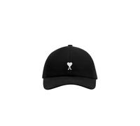 Ami Paris - Cappellino Ricamato De Coeur - - Accessories - unisex - Nero - ONE SIZE