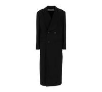Ami Paris - Cappotto Doppio Petto - - Coats - Donna - Nero - 2XS