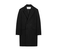Ami Paris - Cappotto Doppio Petto in Lana - - Coats - Donna - Nero - S