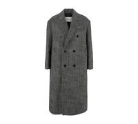 Ami Paris - Cappotto Lungo Doppiopetto in Lana - - Coats - Uomo - Grigio - M