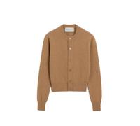 Ami Paris - Cardigan De Coeur - - Knitwear - Donna - Beige - L