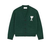 Ami Paris - Cardigan Intarsia ADC - - Knitwear - Uomo - Verde - M