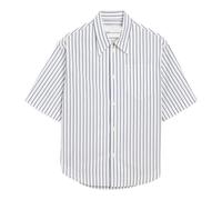 Ami Paris - CH Large MC Embossed ADC Wide Shirt - - Shirts - Uomo - Bianco - XS
