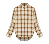 Ami Paris - Checked Pattern Shirt - - Shirts - Uomo - Beige - XL