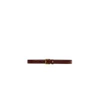 Ami Paris - Cintura Paris Paris 25 mm - - Accessories - Donna - Marrone - 75 CM