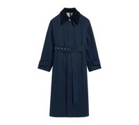 Ami Paris - Classic Belted Trench Coat - - Coats - Donna - Blu - M