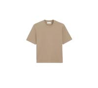 Ami Paris - Coeur Embossed Boxy T-shirt - - Tops - unisex - Beige - S