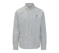 Ami Paris - Contrasted ADC Classic Shirt - - Shirts - Uomo - Bianco - M