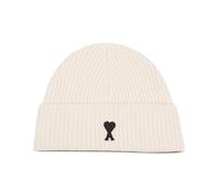 Ami Paris - De Coeur Beanie - - Accessories - Uomo - Beige - ONE SIZE