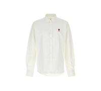 Ami Paris - De Coeur Button-Down Shirt - - Shirts - Uomo - Bianco - M
