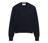 Ami Paris - De Coeur Crewneck Sweater - - Knitwear - Uomo - Blu - XL