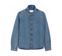 Ami Paris - De Coeur Denim Shirt - - Shirts - Uomo - Blu - L