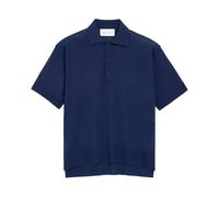 Ami Paris - De Coeur Short Sleeve Polo - - Tops - Uomo - Blu - M