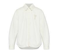 Ami Paris - Giacca di jeans con logo - - Jackets - Uomo - Beige - M