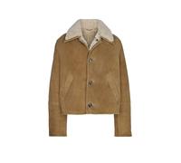 AMI PARIS Giacca in pelle beige | M