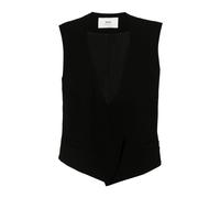 Ami Paris - Gilet Asimmetrico Frontale - - Jackets - Donna - Nero - S