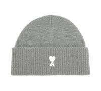 Ami Paris - Grigio Offwhite Beanie ADC - - Accessories - Uomo - Grigio - ONE SIZE