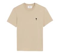 Ami Paris - Le Tee Ami de Coeur Contrasted - - Tops - Uomo - Beige - S