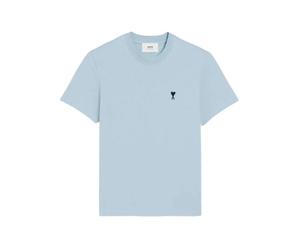 Ami Paris - Le Tee De Coeur Contrasted - - Tops - Uomo - Blu - S