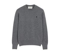 Ami Paris - Maglione Girocollo Quota - - Knitwear - Uomo - Grigio - L