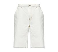 Ami Paris - Pantaloncini di jeans effetto vintage - - Shorts - Uomo - Bianco - W33