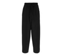 Ami Paris - Pantaloni in lana con elastico in vita - - Trousers - Uomo - Nero - L
