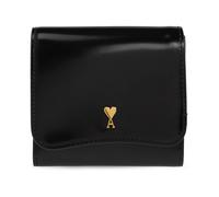 Ami Paris - Paris Paris Compact Wallet - - Accessories - unisex - Nero - ONE SIZE