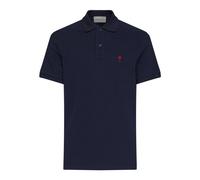 Ami Paris, ,Tops ,Uomo ,Blu ,M Polo Blu Stiloso Abbigliamento Casual