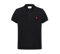 Ami Paris - Polo con logo - - Tops - Uomo - Nero - L
