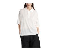 Ami Paris - Polo Fit Boxy con Patch Ami de Coeur - - Tops - Donna - Bianco - S