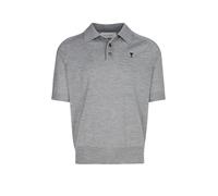 AMI PARIS Polo grigio chiaro | M