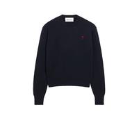 Ami Paris - De Coeur Crewneck Sweater - - Knitwear - Uomo - Blu - M