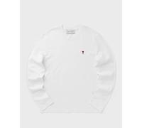 AMI Paris RED AMI DE COEUR LONGLSEEVES TSHIRT men Longsleeves white in taglia:S
