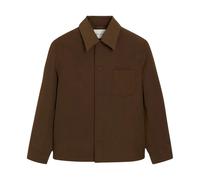 Ami Paris - Sovracamicia Ami de Coeur Imbottita - - Jackets - Uomo - Marrone - S