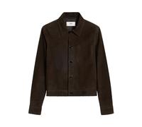 Ami Paris - Sovracamicia in camoscio di capra - - Jackets - Uomo - Marrone - L