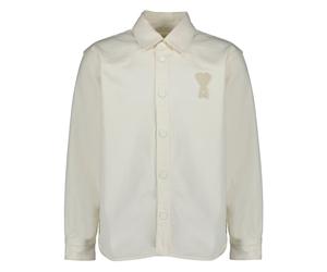 Ami Paris - Surchemise en coton - - Jackets - Uomo - Bianco - M
