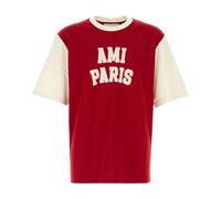 Ami Paris - T-shirt Ami de Coeur Ricamato - - Tops - Uomo - Rosso - M