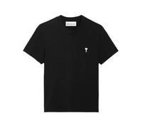 Ami Paris - T-shirt in cotone jersey a maniche corte - - Tops - Uomo - Nero - L