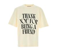Ami Paris - T-Shirt Oversize in Cotone Avorio - - Tops - Uomo - Beige - S