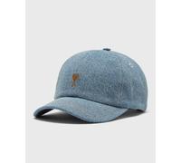 AMI Paris TABACCO AMI DE COEUR EMBROIDERY CAP men Caps blue in taglia:ONE SIZE