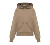 Ami Paris - Felpa con zip con logo - - Sweatshirts & Hoodies - Uomo - Beige - M