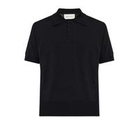 Ami Paris, ,Tops ,Uomo ,Nero ,L Polo a Maniche Corte in Maglia